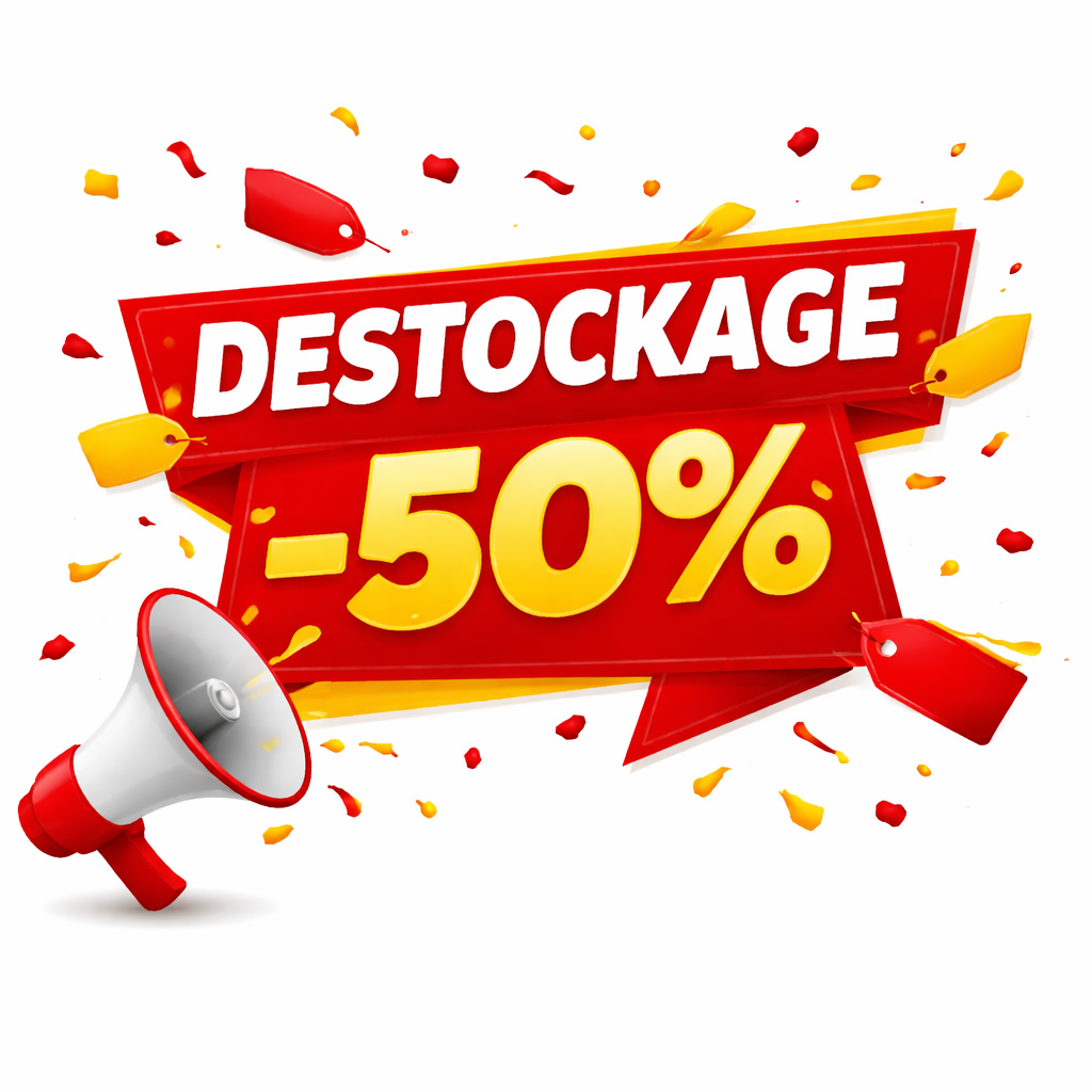 01-DESTOCKAGE -50% OFFRES LIMITEES