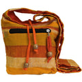Sac Ethnique avec sangle Couleur jaune/orange Lever de soleil