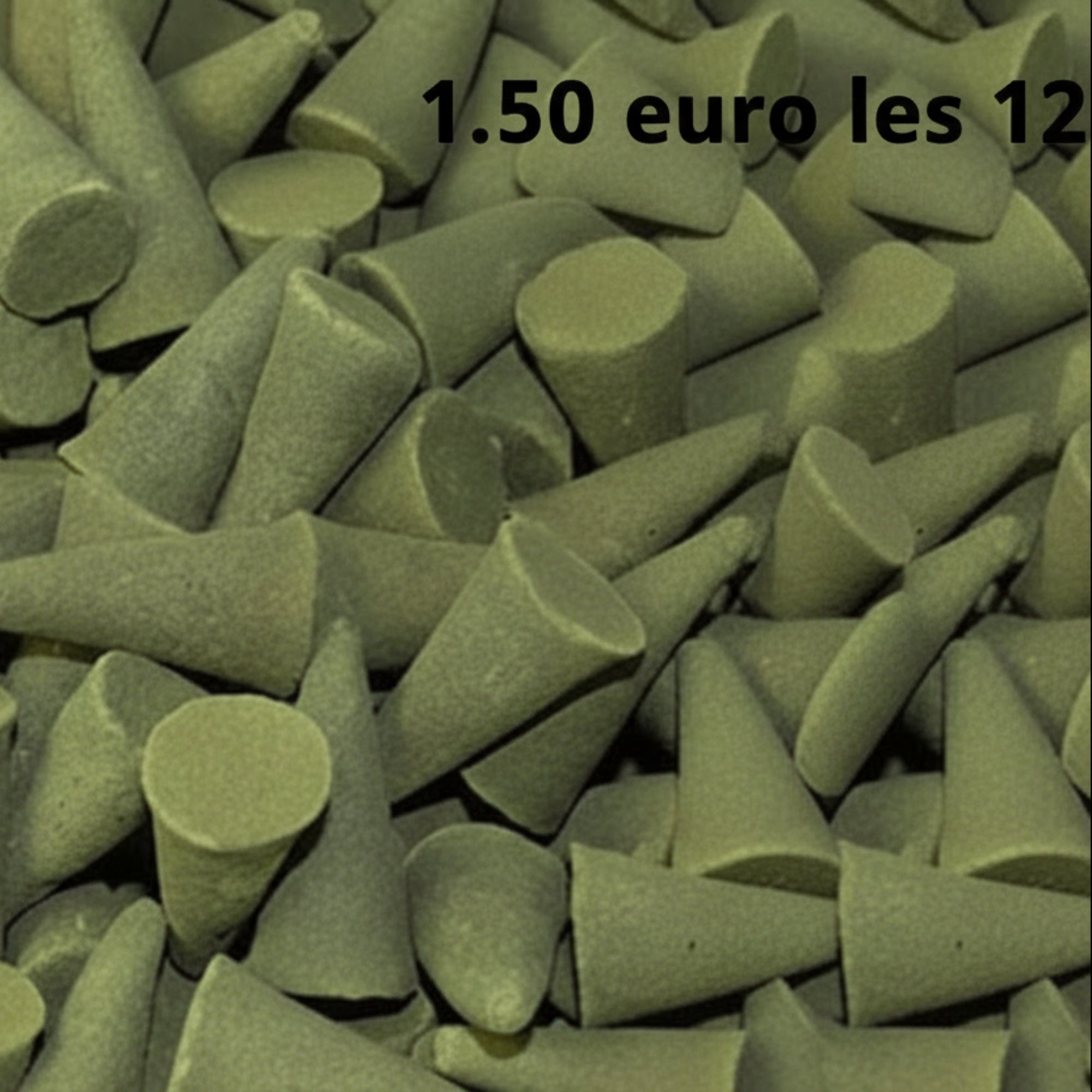 Cônes d'encens - Basilic lot de 12