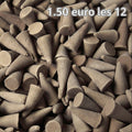 Cônes d'encens - Patchouli lot de 12