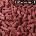 Cônes d'encens - Rose de minuit lot de 12