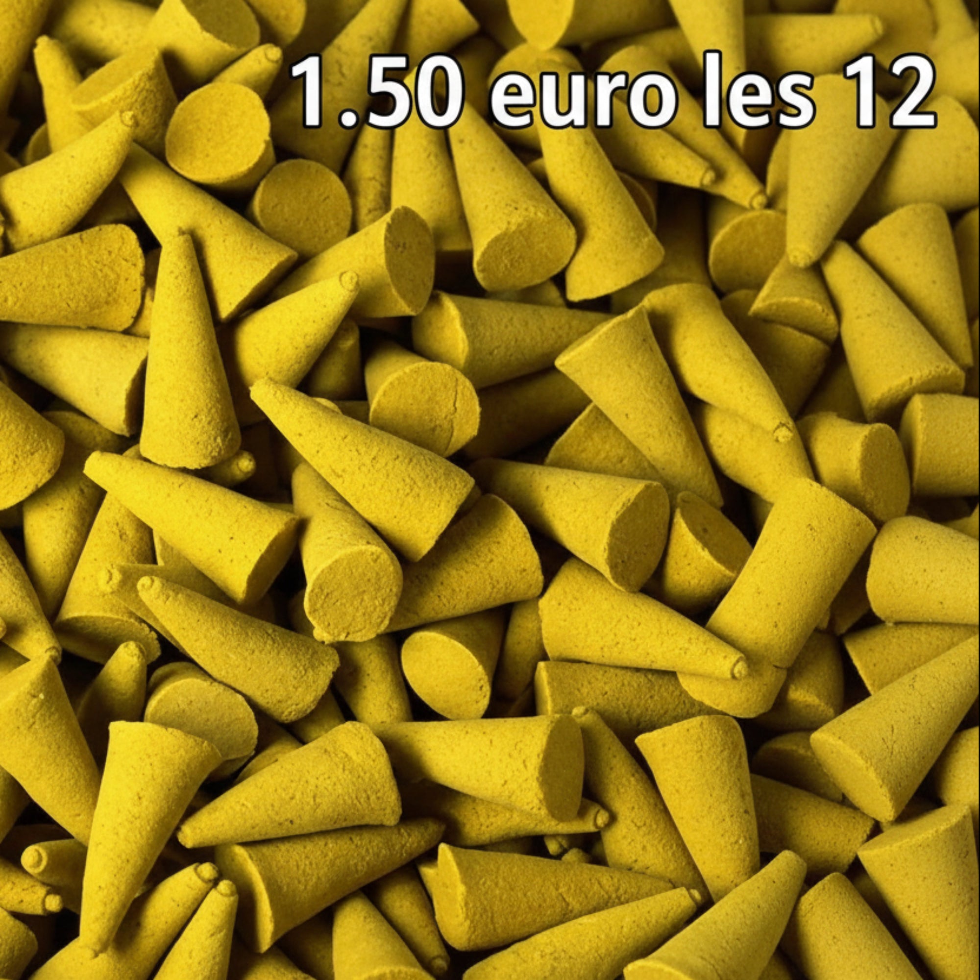 Cônes d'encens - Citron lot de 12