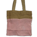 Sac en Filet en Coton et Jute - Rose