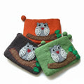 Pochette en feutre - Hibou sur Branche