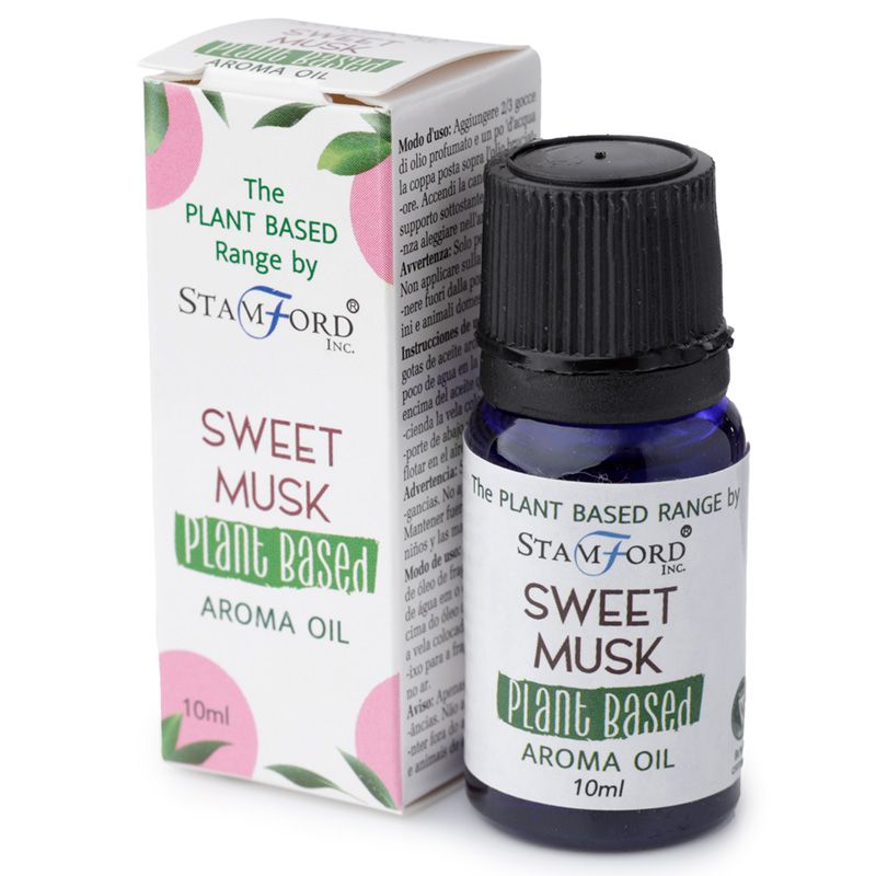 Huiles Aromatiques végétales pour diffuseur - Musc Doux 10ml