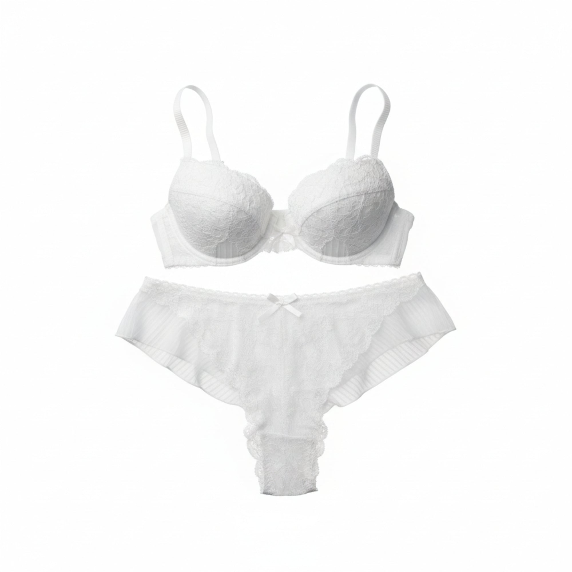 Modèle Dentelle Mariée – Blanc Pur