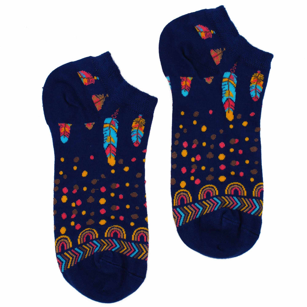 Chaussettes Basses en Bambou Hop Hare - Plumes Indiennes