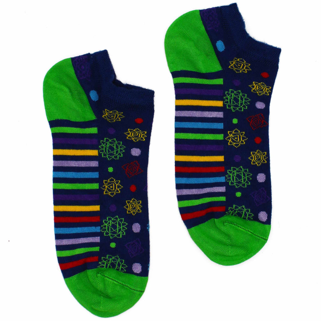Chaussettes Basses en Bambou Hop Hare - 7 Chakra