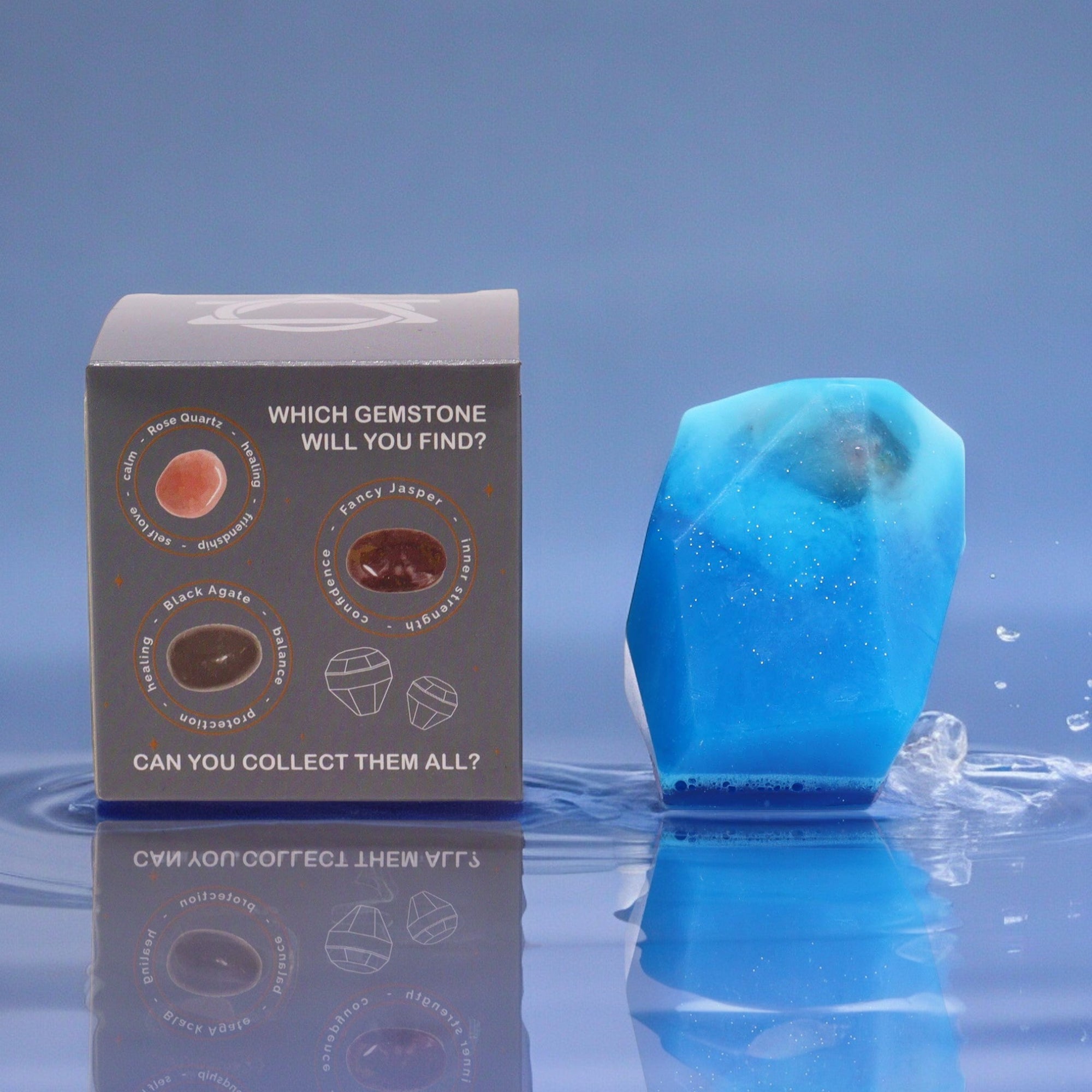 Savon en Forme de Cristal - Eau