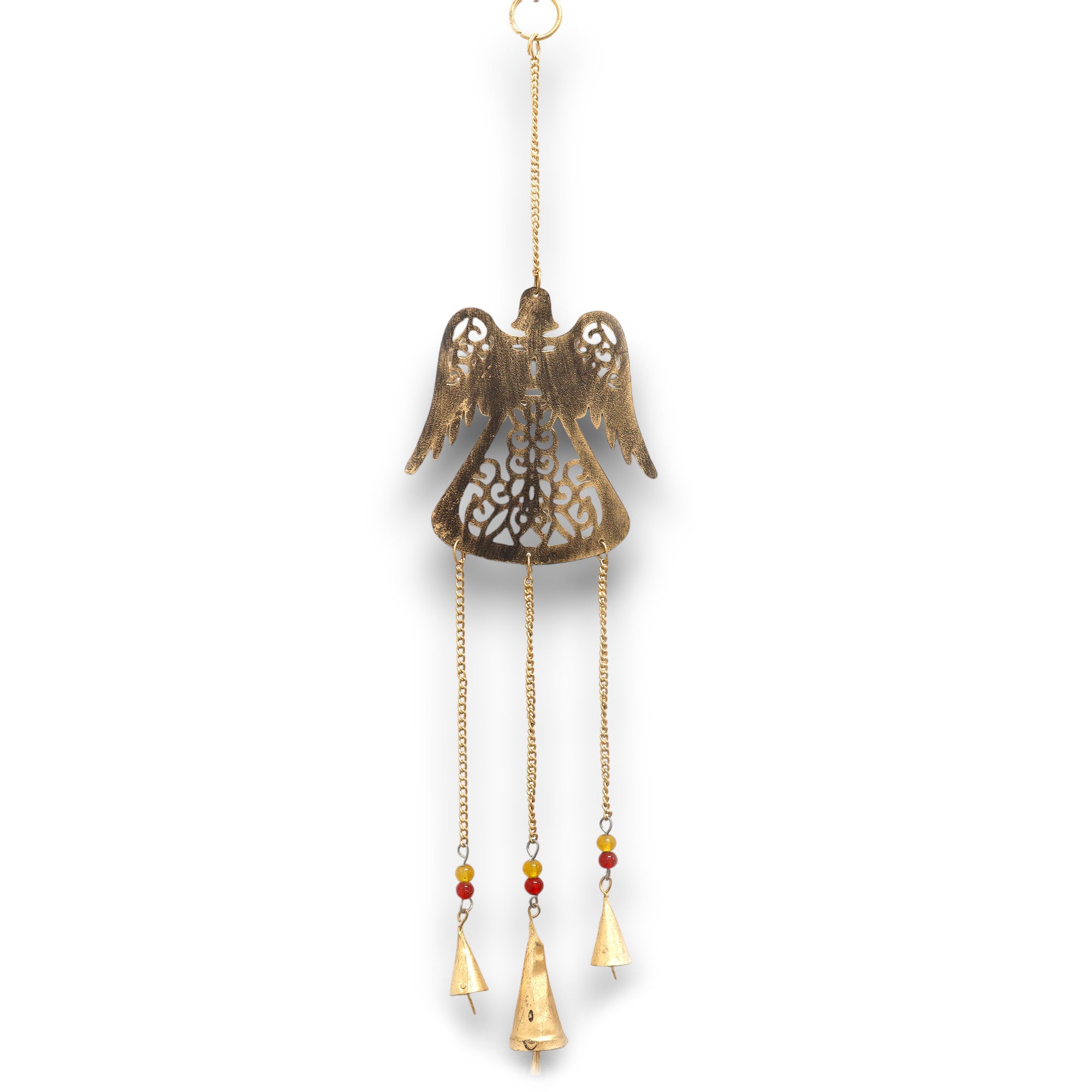 Carillons indiens - Ange 3 cloches - 14x60 cm