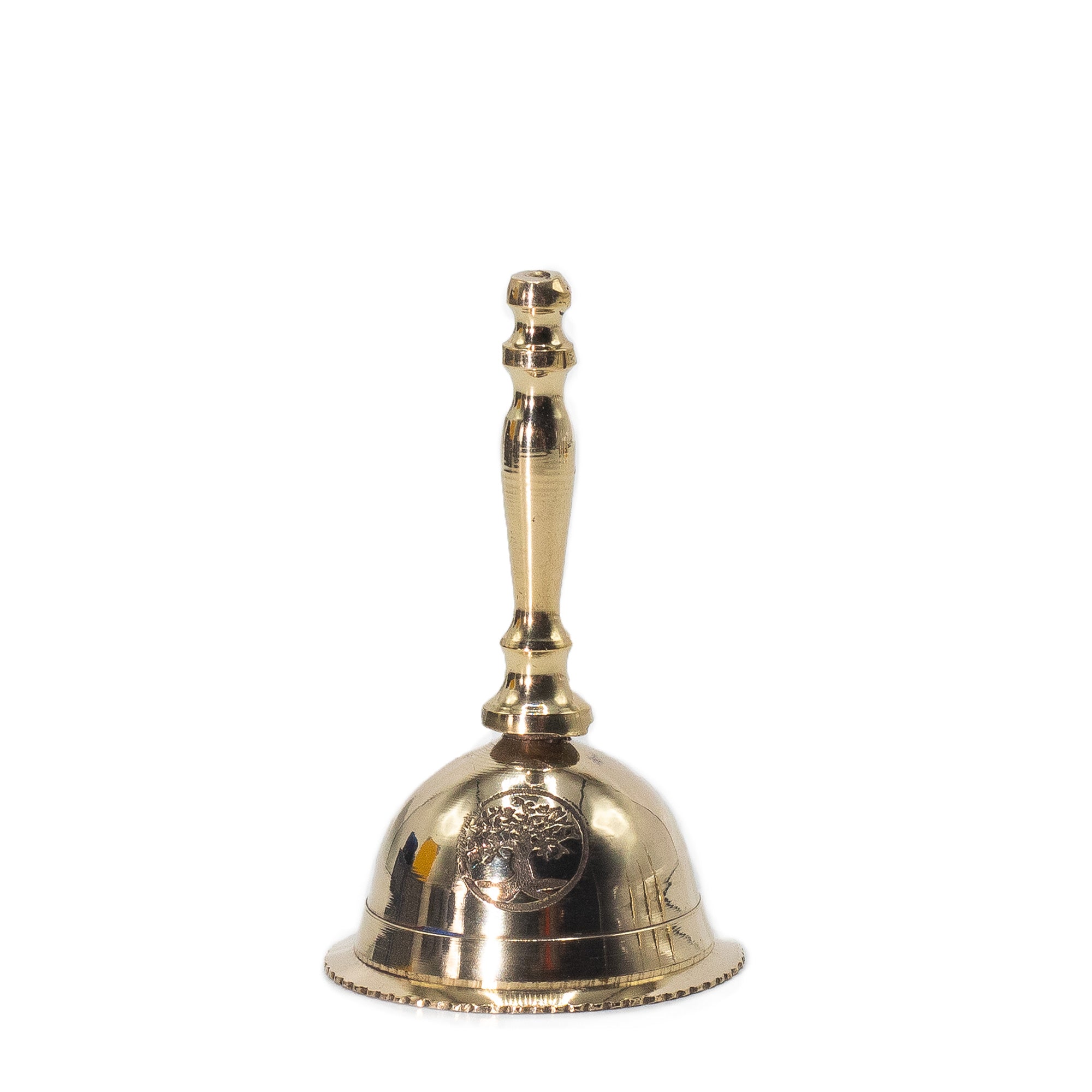 Petite Clochette d’Autel en Laiton – Arbre de Vie