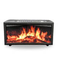 Diffuseur d'Arômes Effet Flamme avec Chant d'Oiseaux - Noir USB - Changement de Couleur