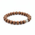 Bracelet bois & bouddha