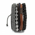 Bracelet pour Homme - Metal & Cuir