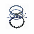 Lot de 3 bracelets homme