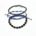 Lot de 3 bracelets homme