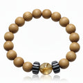Bracelet Cèdre & Citrine