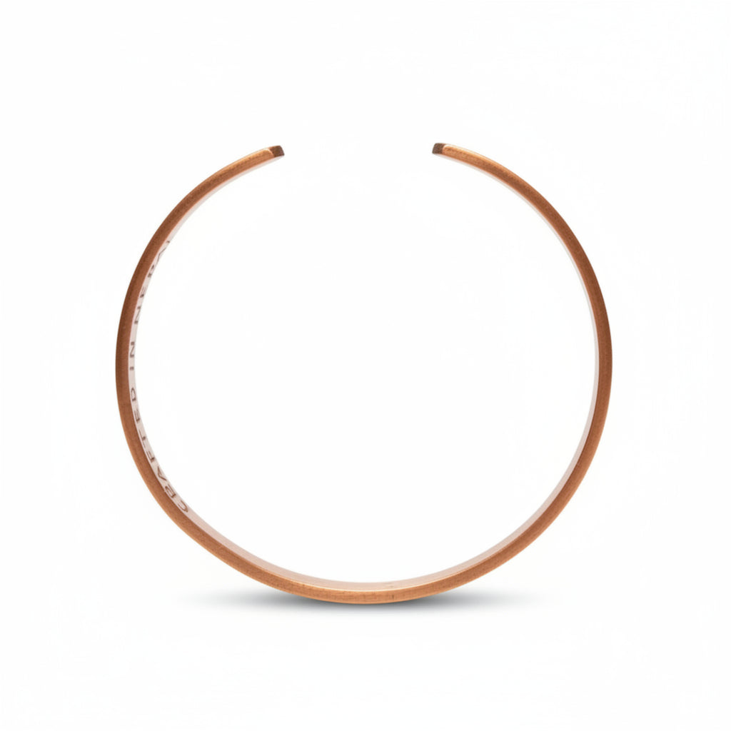 Bracelet en cuivre "enjoy the journey