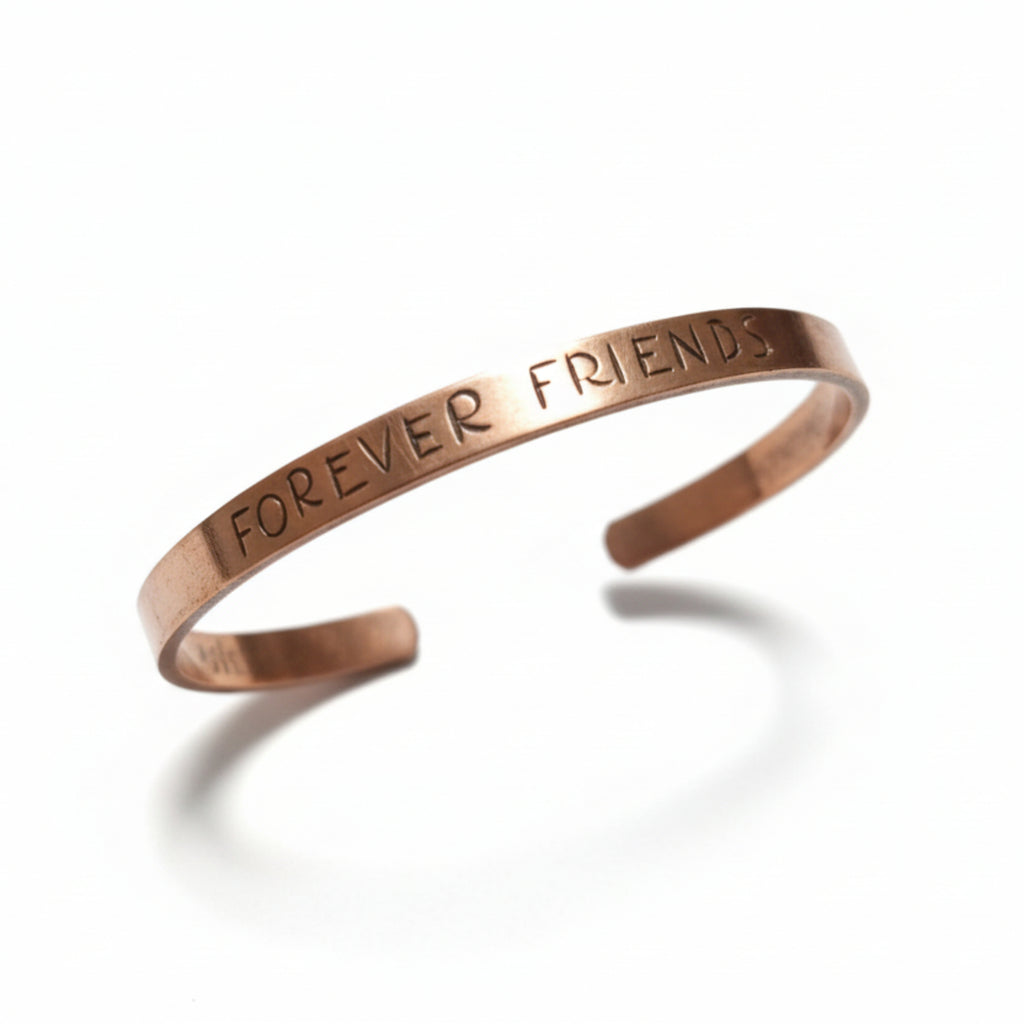 Bracelet cuivre "forever friends"