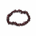 Bracelet éclat de pierre Grenat Sanguine