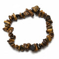 Bracelet éclat de pierre oeil du tigre