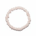 Bracelet éclat de pierre Quartz Rose