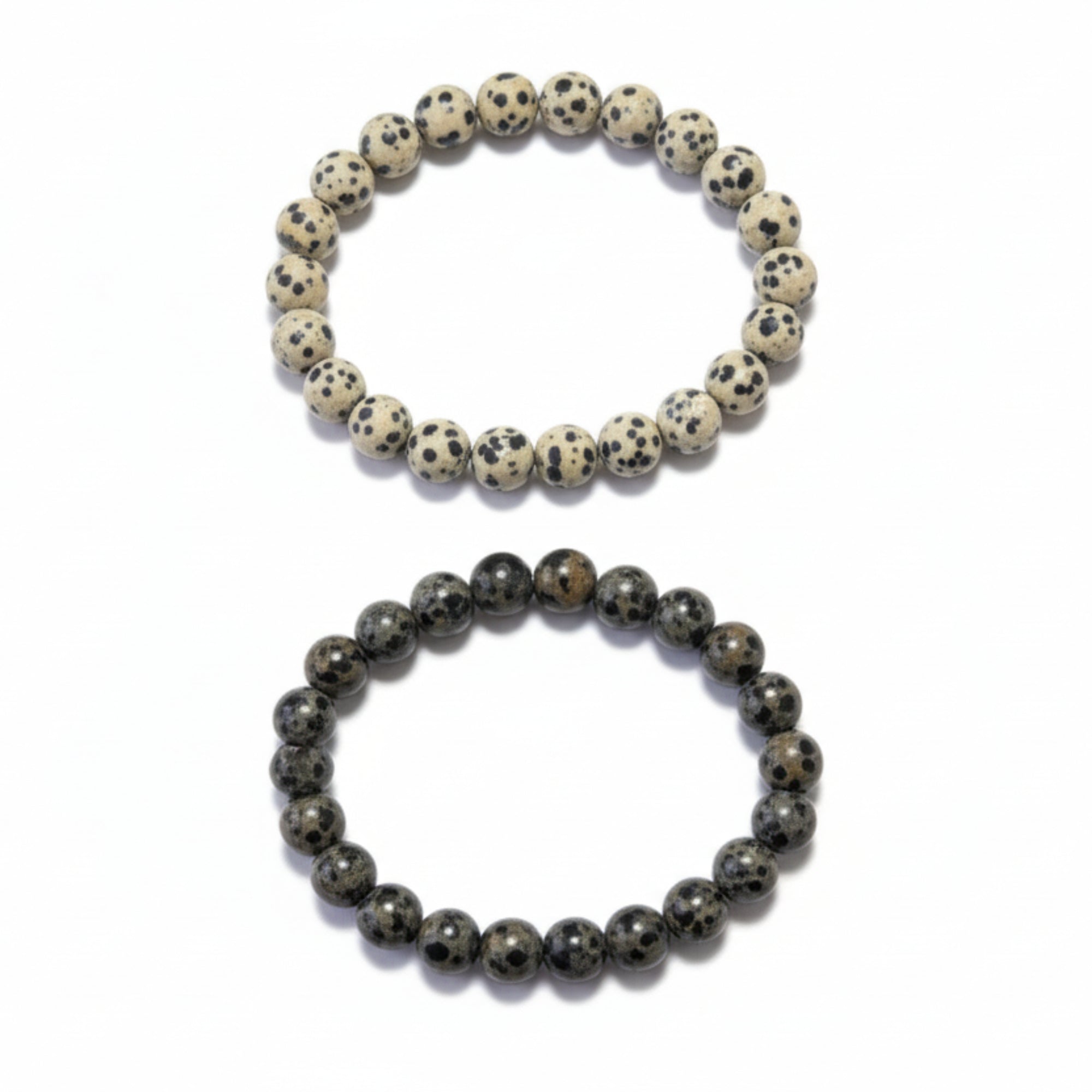 Bracelet Jaspe Dalmatien