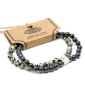 Bracelets Magnétiques Gemme - Jaspe Dalmatien