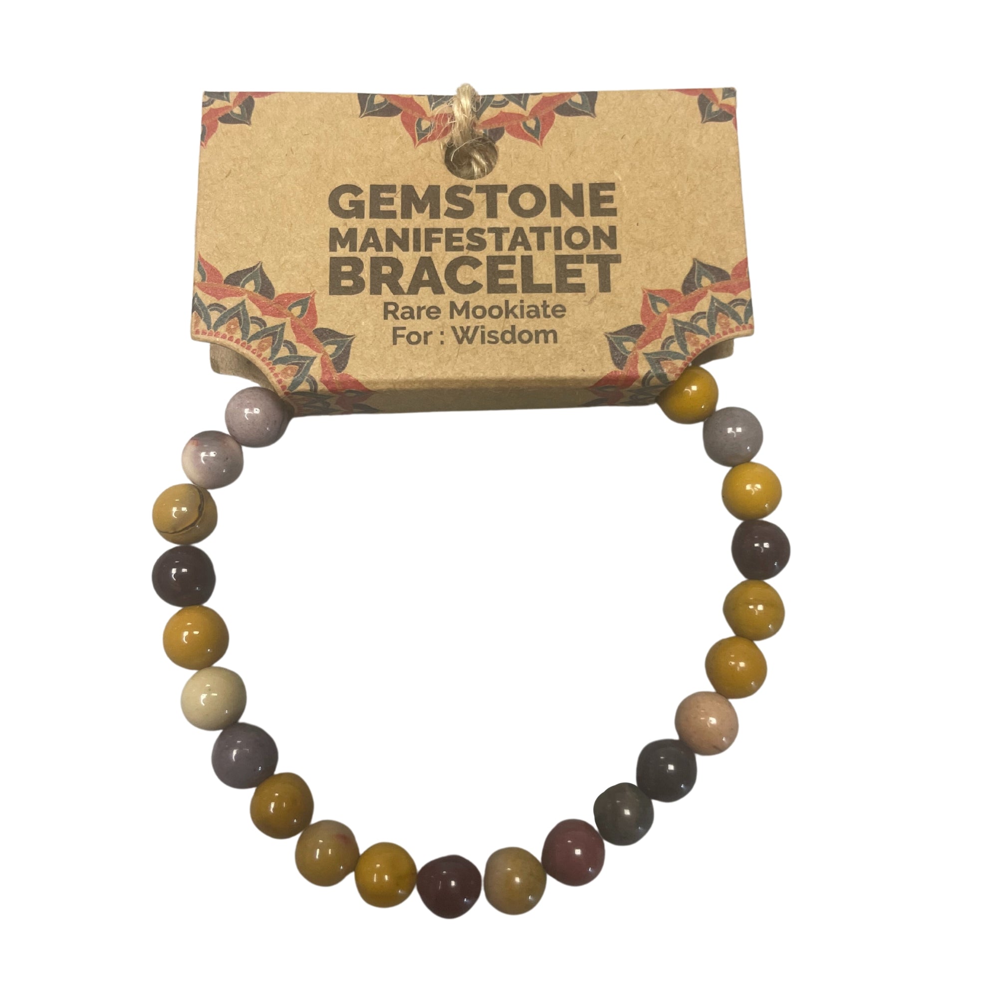 Bracelet de Manifestation en Gemmes - Mookaite Rare - Sagesse