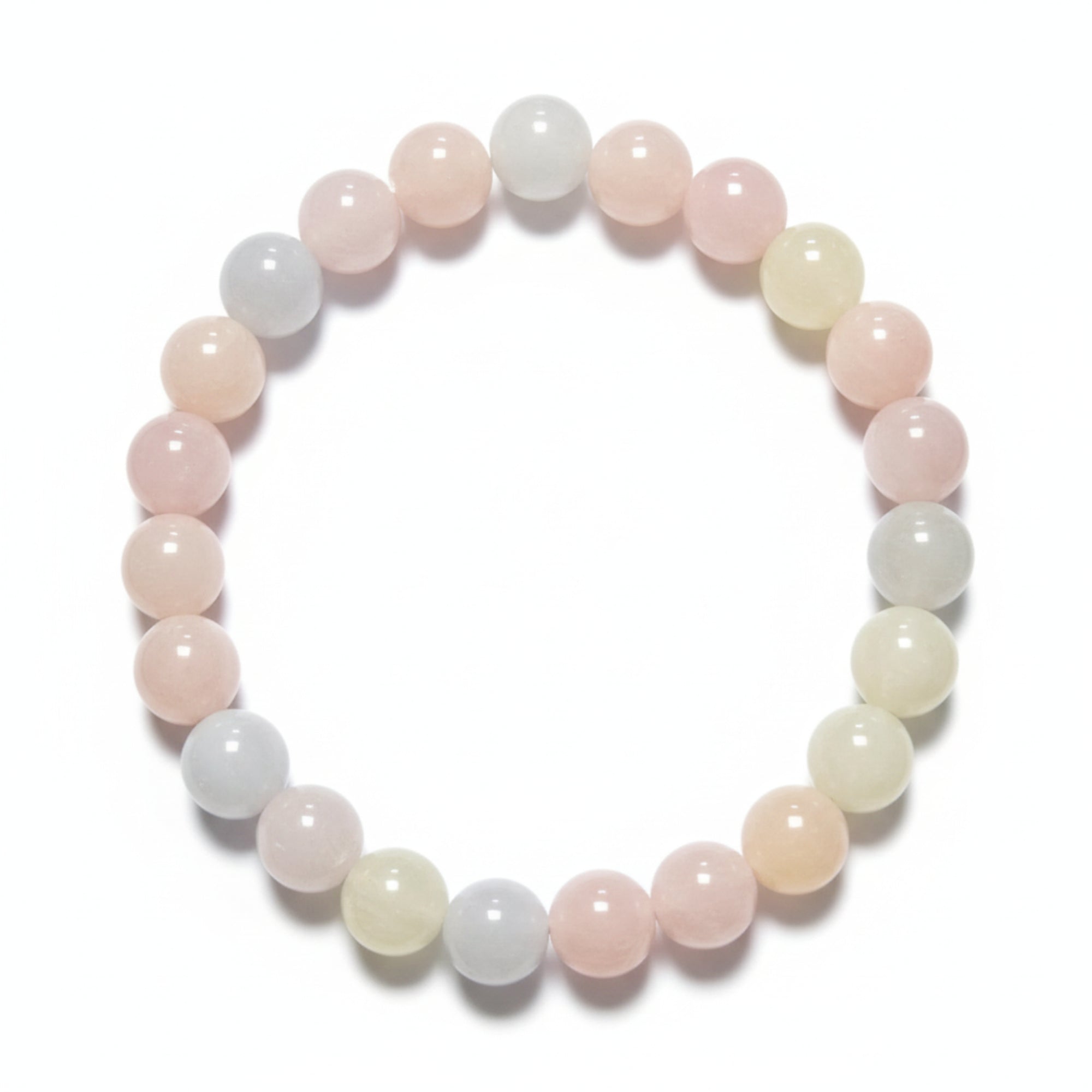 Bracelet Morganite – Aigue-marine